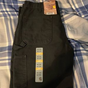 Carhartt loose original fit black pants